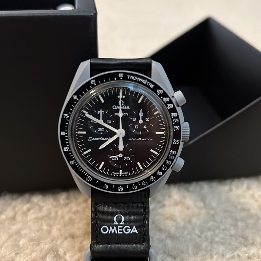 Omega x Swatch Mission to the Moon Bioceramic Moonwatch Brand New